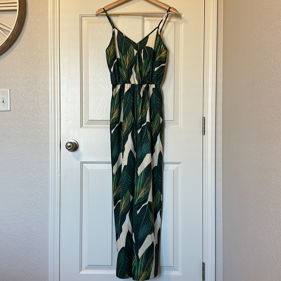 SHEIN Tropical Print Wide Leg Cami Jumpsuit - Picture 5 of 6